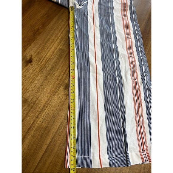 Forever 21 Striped Tie Front Women’s Cropped Wide Leg Romper/Jumpsuit - Picture 11 of 12